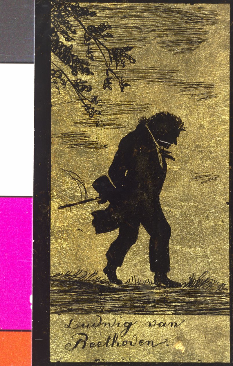 Ludwig van Beethoven door Artist Unknown