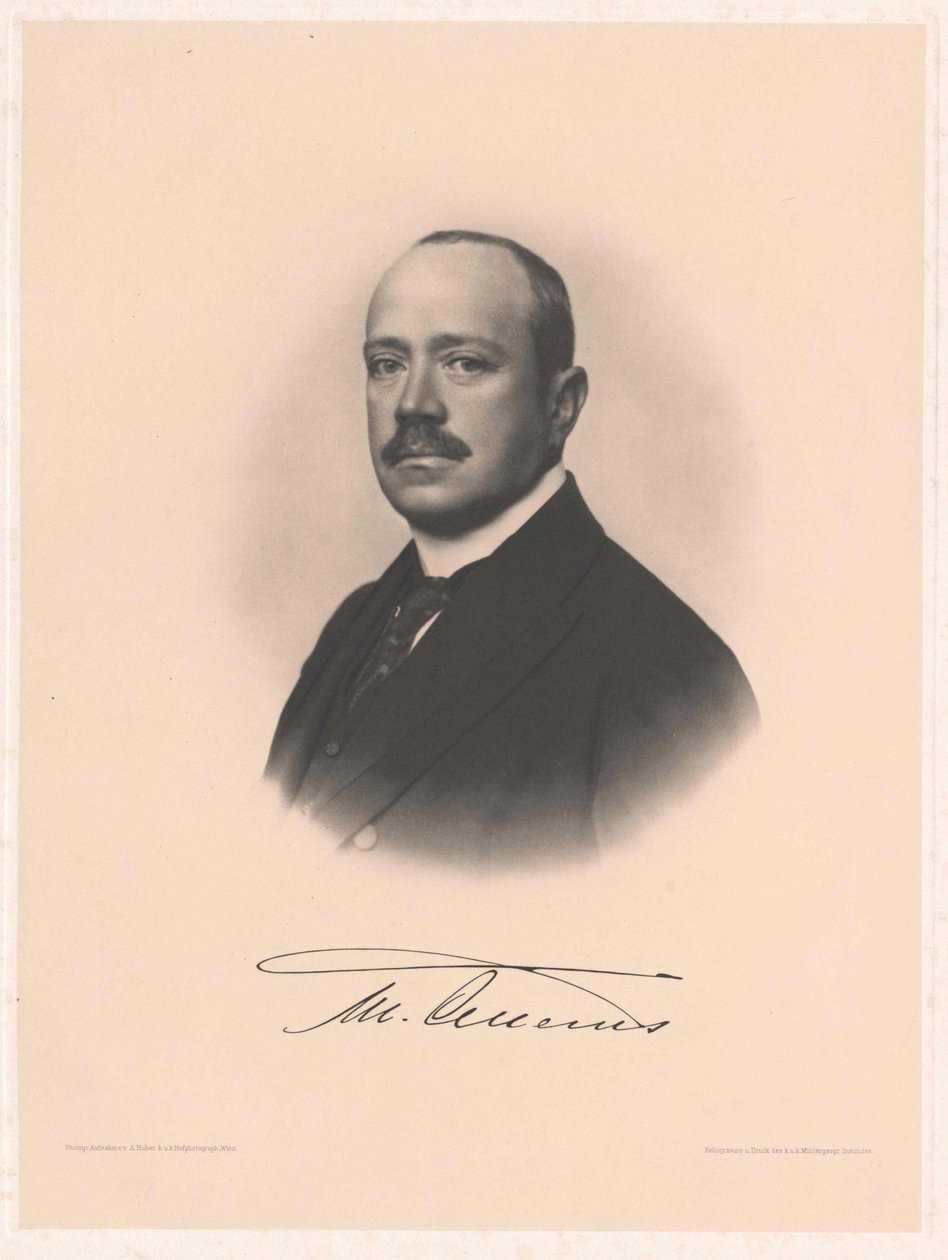 Marius graaf Baron van Heiligenkreuz Attems door Artist Unknown
