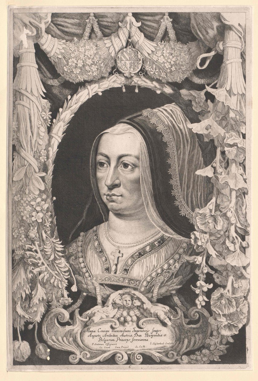 Maria van Bourgondië door Artist Unknown