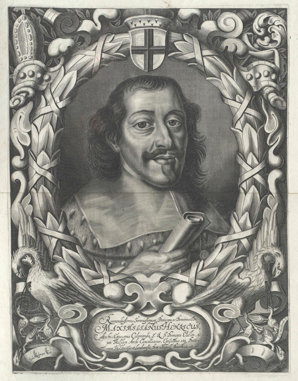 Maximilian Heinrich, Hertog van Beieren, Keurvorst van Keulen door Artist Unknown