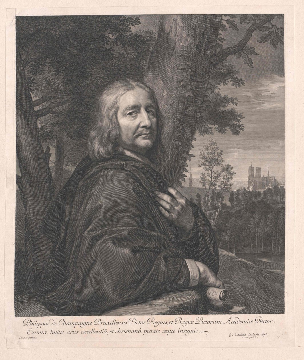 Philippe de Champagne door Artist Unknown