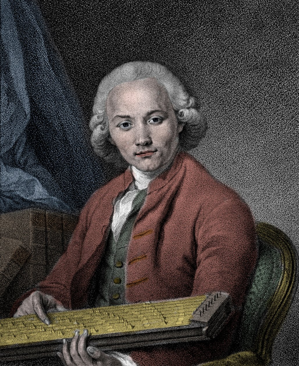 Portret van de Duitse componist, organist, leraar en theoreticus Georg Joseph Vogler door Artist Unknown