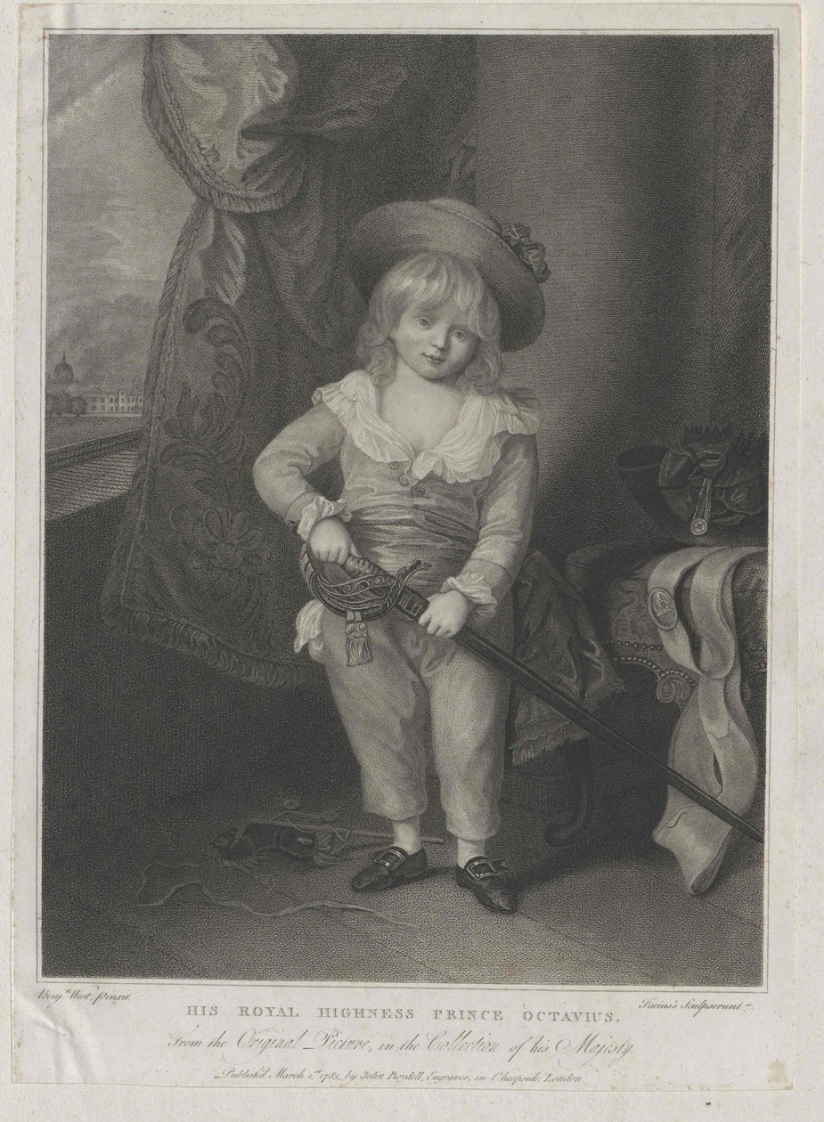 Prins van Engeland Oktavius door Artist Unknown