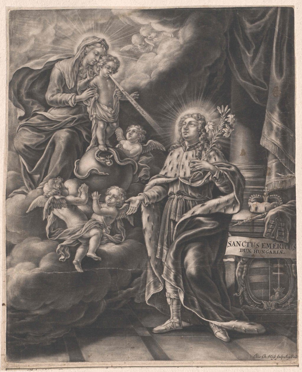 Prins van Hongarije Emmerich door Artist Unknown