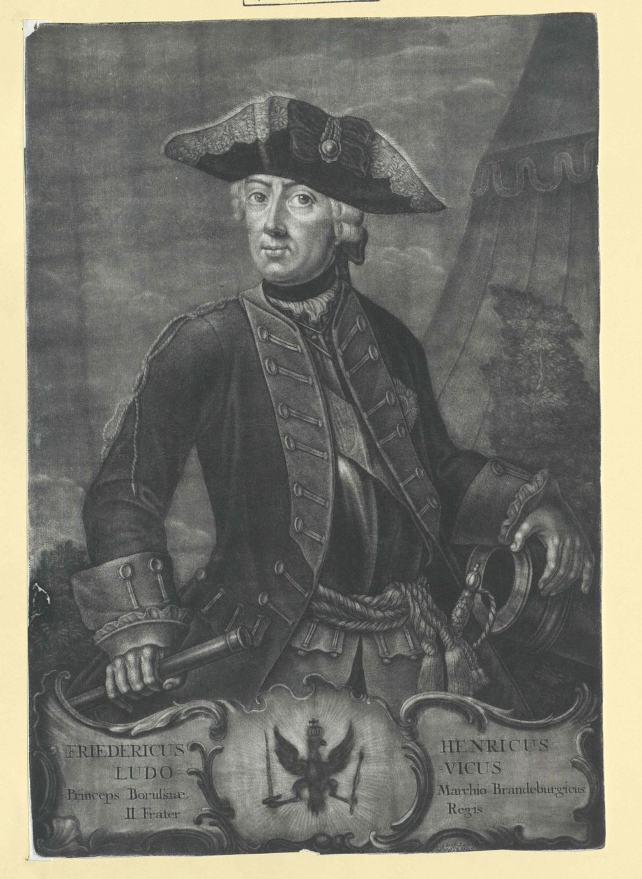 Prins van Pruisisch Hendrik door Artist Unknown