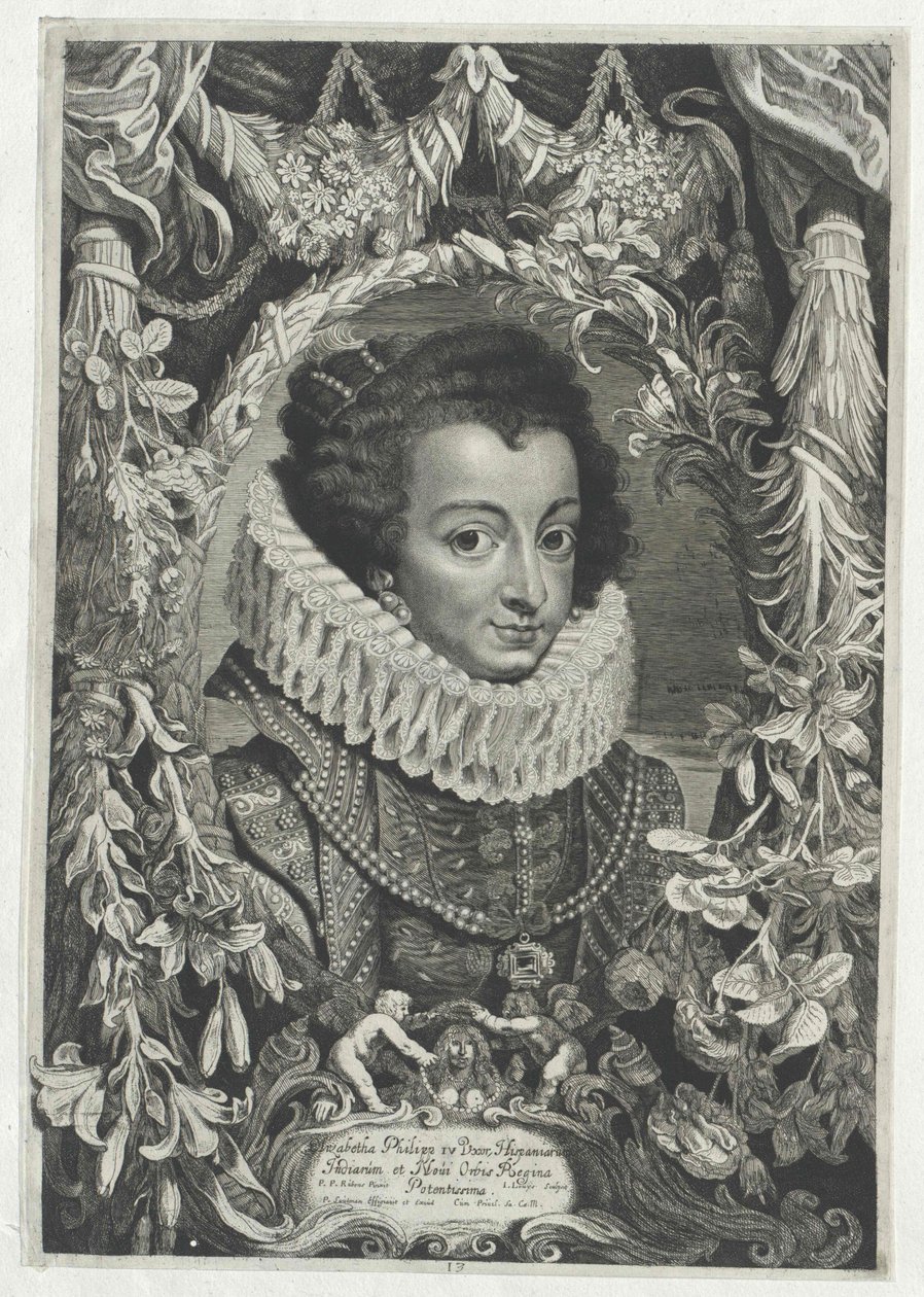 Prinses van Frankrijk Elisabeth door Artist Unknown