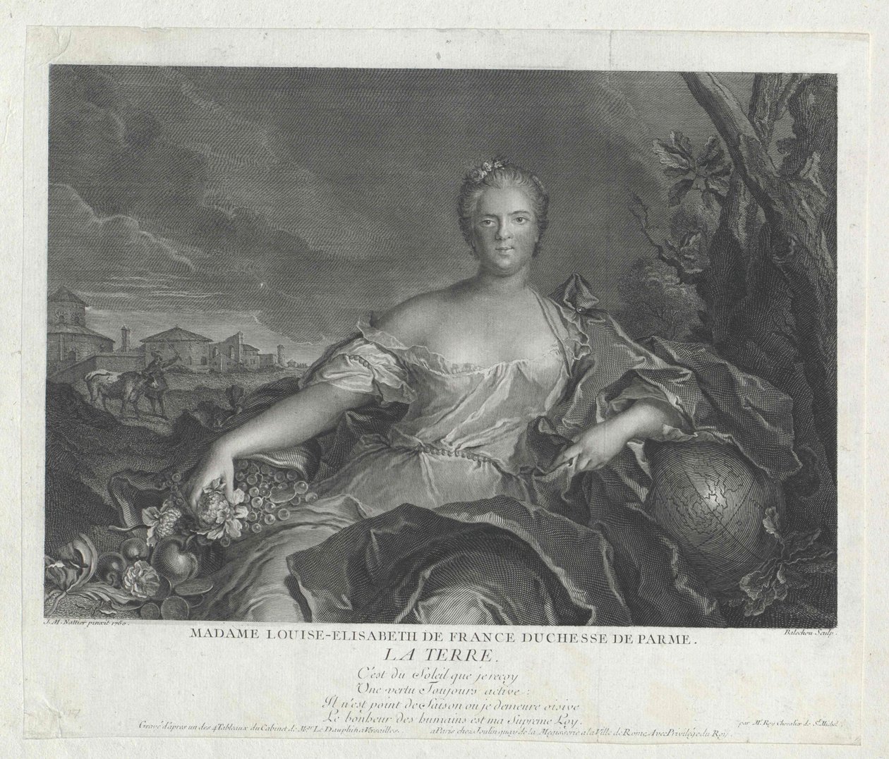 Prinses van Frankrijk Elisabeth door Artist Unknown