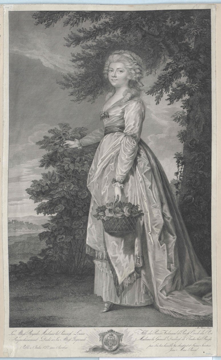 Prinses van Pruisen Louisa door Artist Unknown