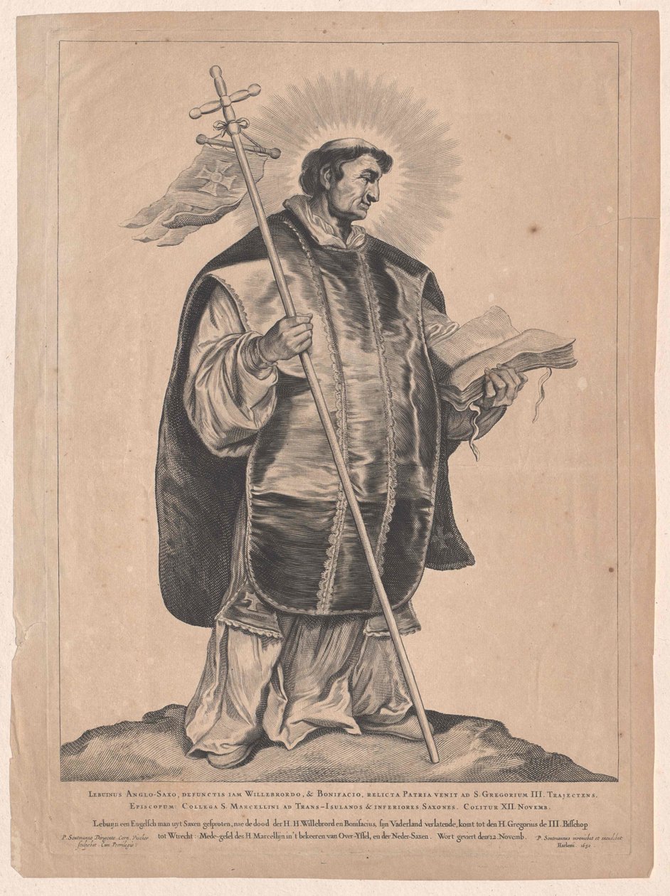 Heilige Lebuin van Deventer door Artist Unknown
