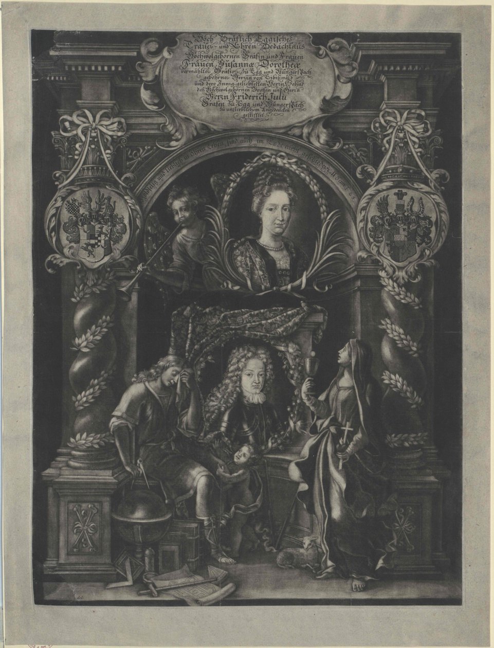 Susanna Dorothea von Eybiswald door Artist Unknown