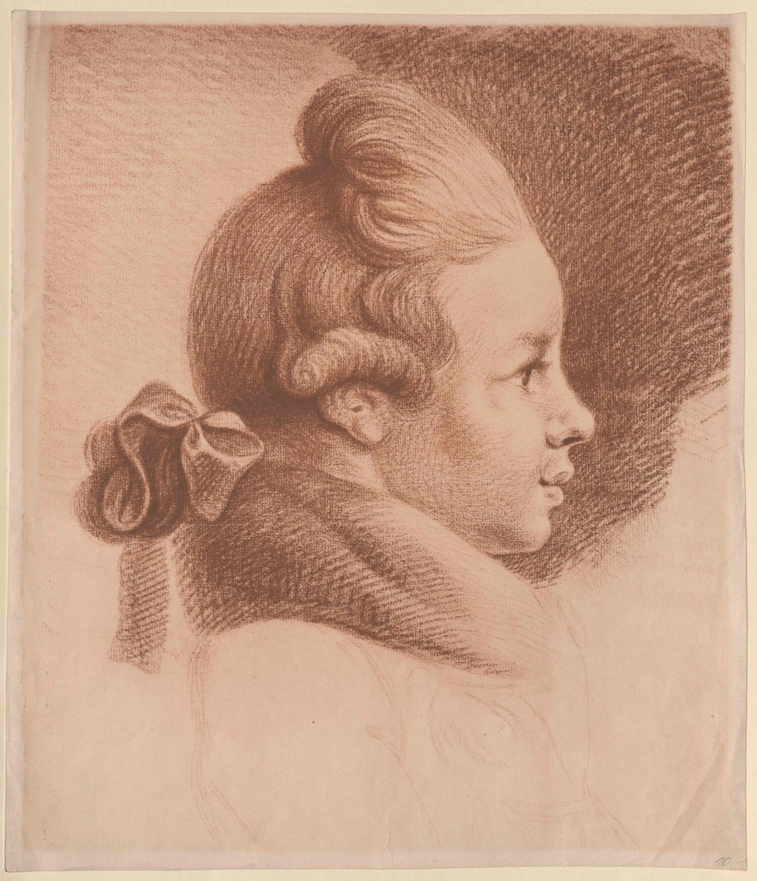 Wolfgang Amadeus Mozart door Artist Unknown