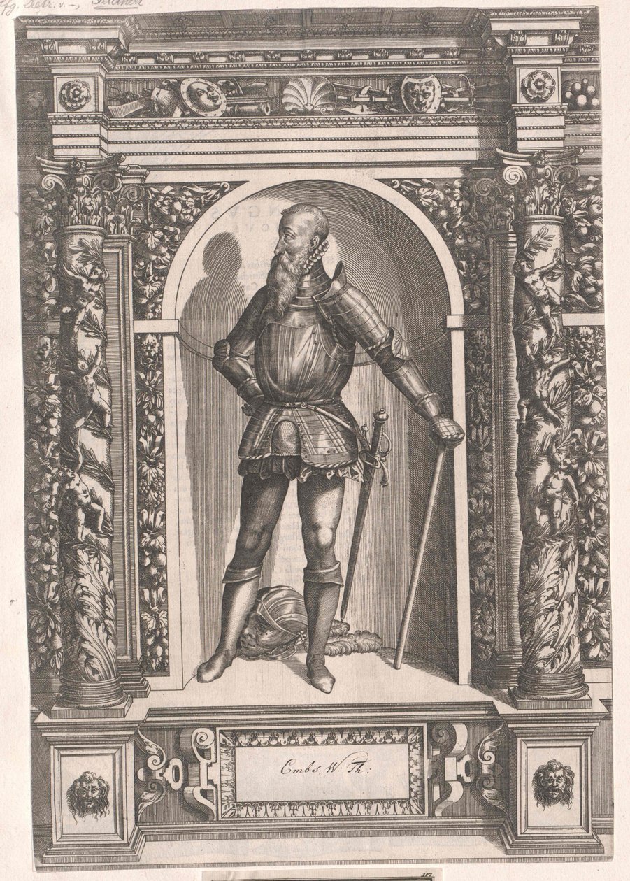 Wolfgang Dietrich von Hohenems door Artist Unknown