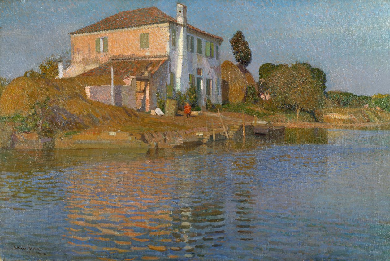 Eiland voor Torcello door Arturo Noci