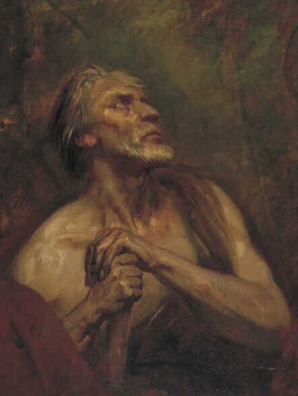 Een herder door Ary Scheffer
