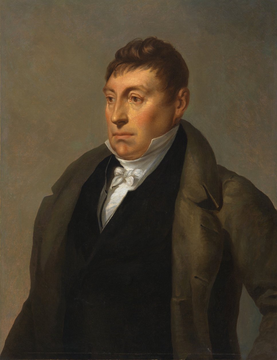 Markies de Lafayette (1757-1834), ca. 1822 (olieverf op doek) door Ary Scheffer