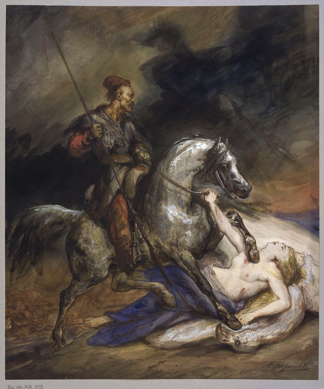 Polen door Ary Scheffer