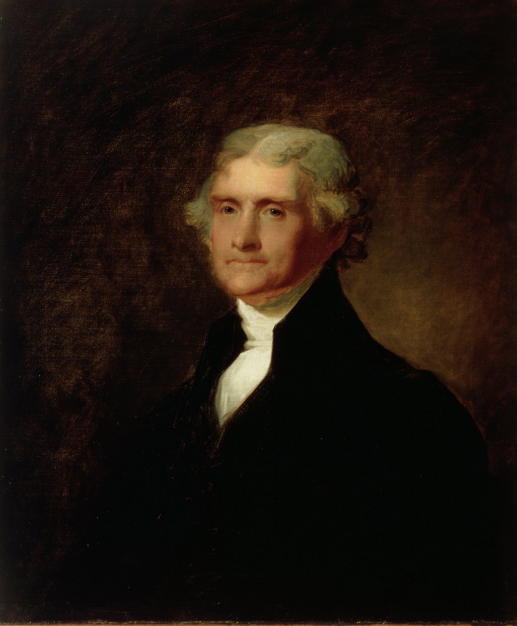Portret van Thomas Jefferson, ca. 1835 door Asher Brown Durand