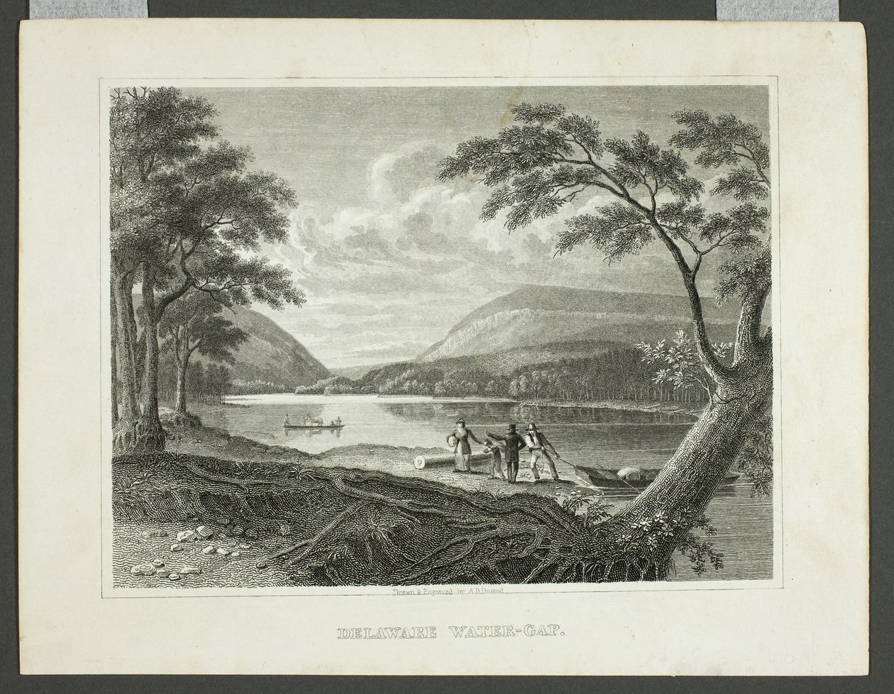 Delaware Water Gap door Asher Brown Durand