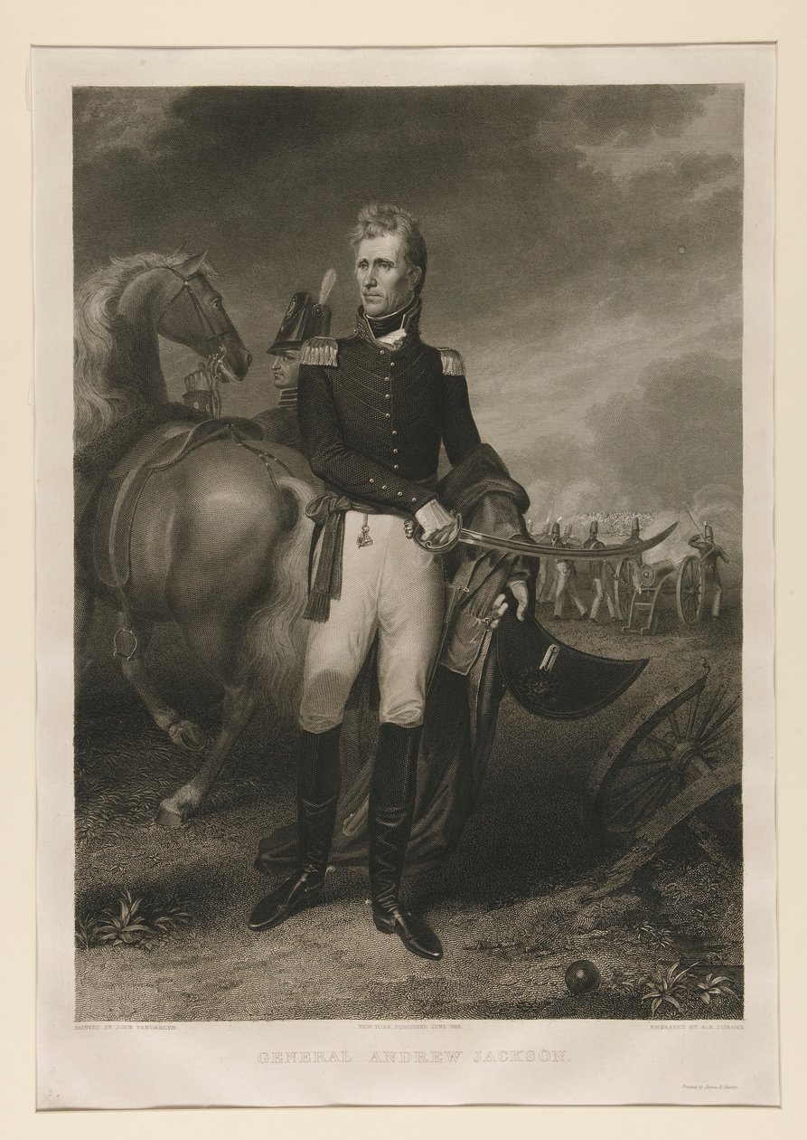 Generaal Andrew Jackson door Asher Brown Durand