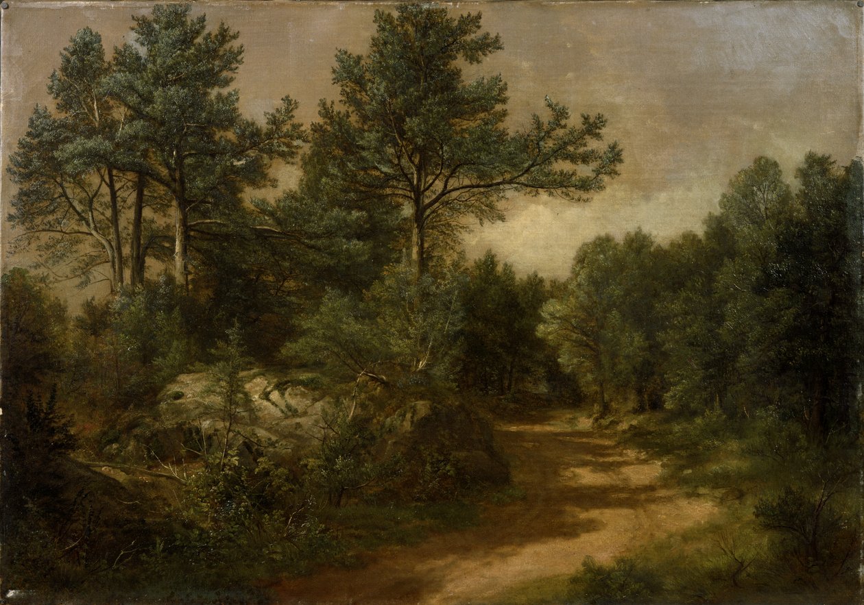 Hastings-on-Hudson, 1860 door Asher Brown Durand