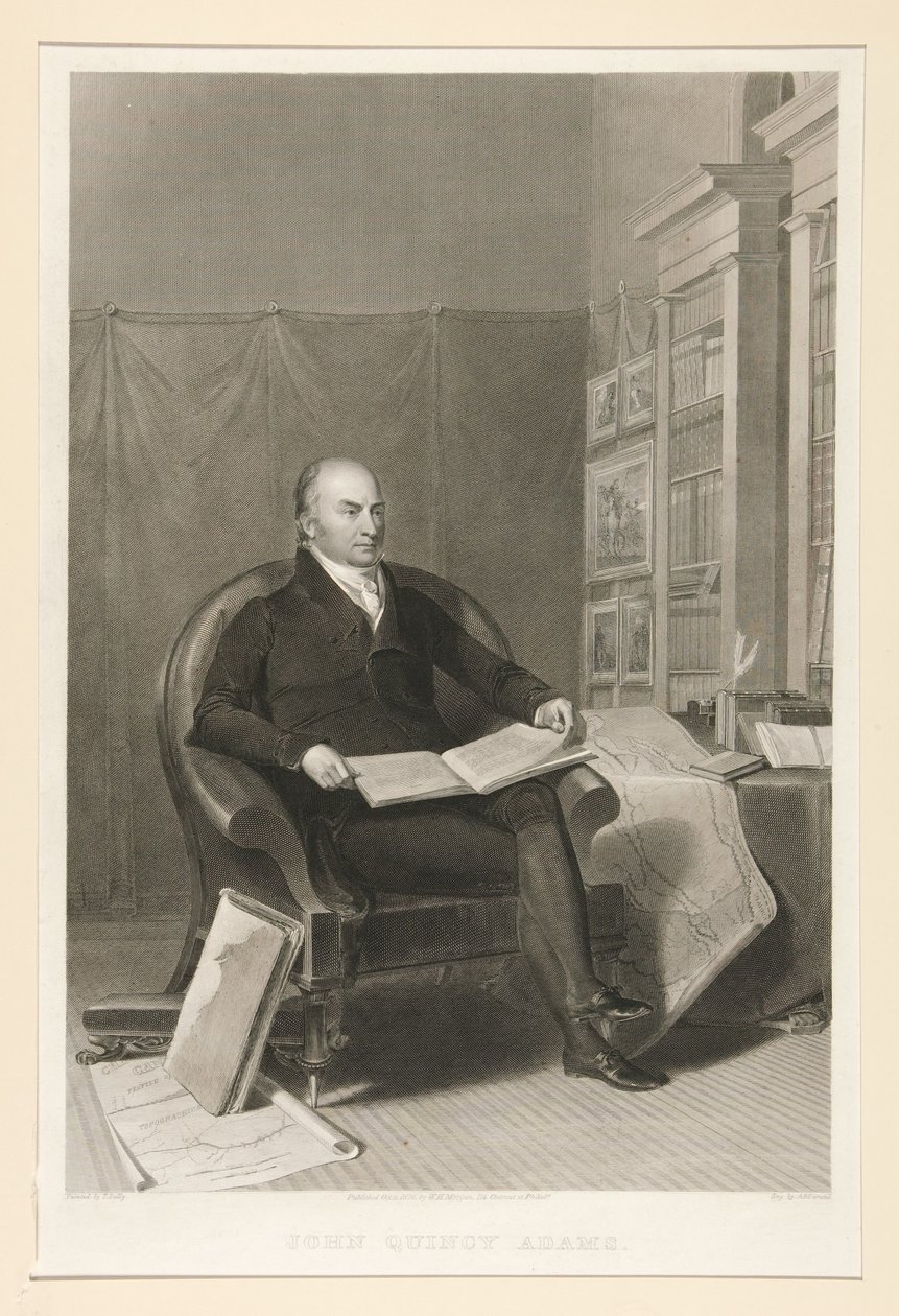 John Quincy Adams door Asher Brown Durand