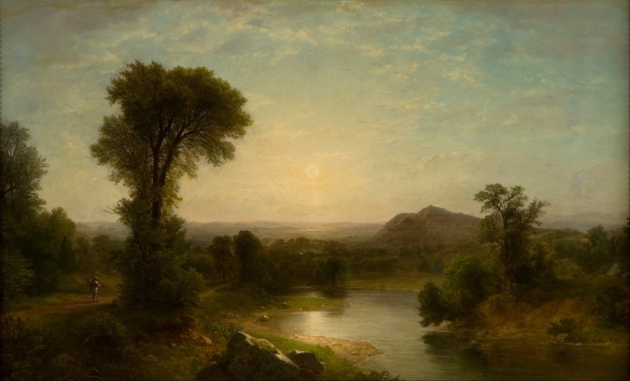 De Catskill-vallei door Asher Brown Durand