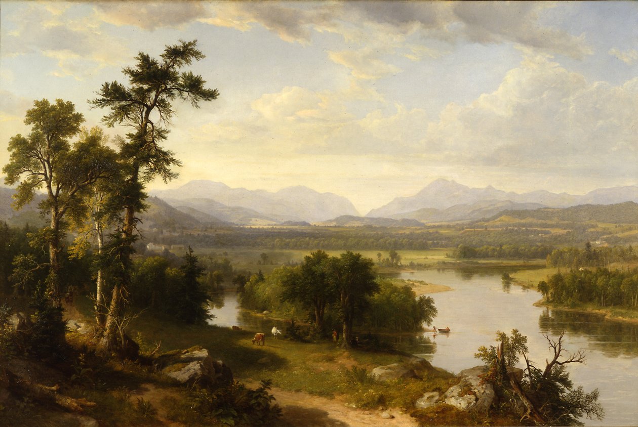 Witte Bergen (Gebirge in New Hampshire), Frankonia-Tal door Asher Brown Durand