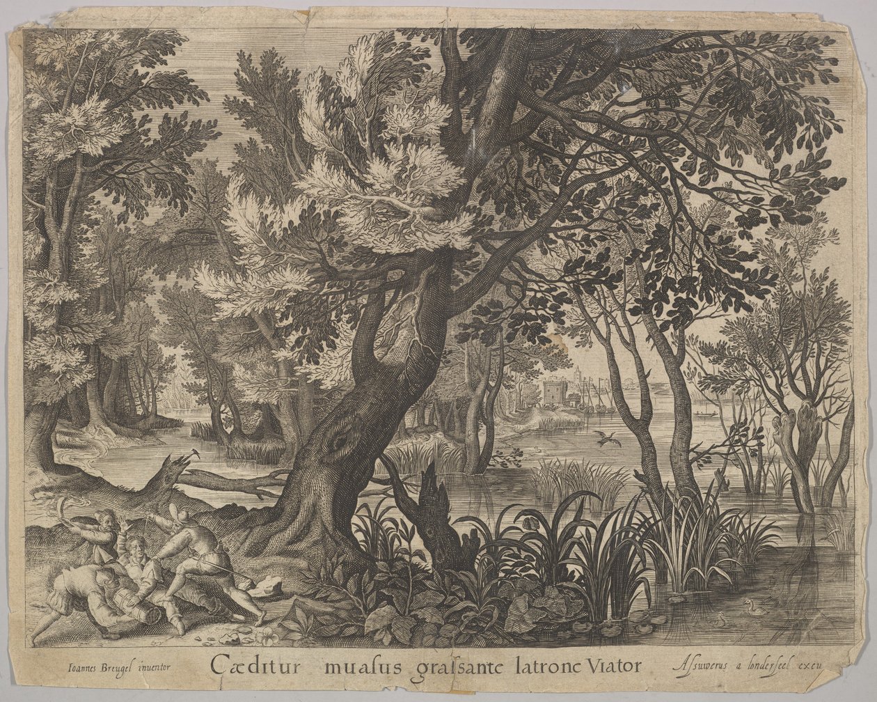 De Dieven Beroven de Man van De Barmhartige Samaritaan door Assuerus van Londerseel