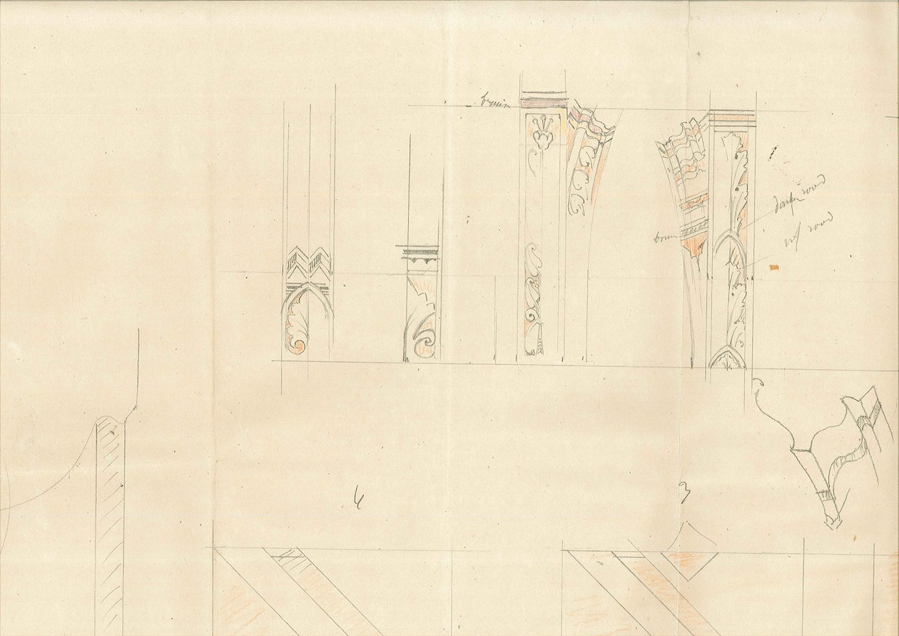 Ontwerpen voor decoratieschema door Atelier Cuypers-Stoltzenberg