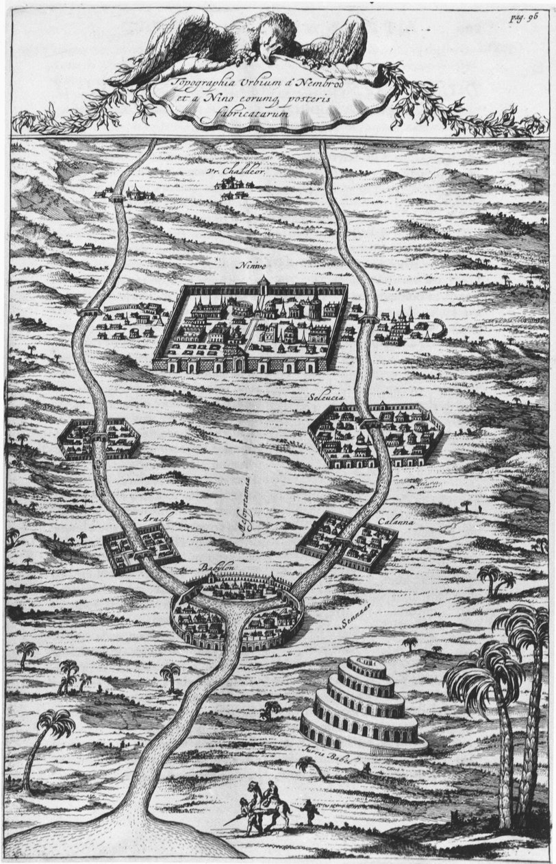 Mesopotamië, de Tigris en Eufraat - in 