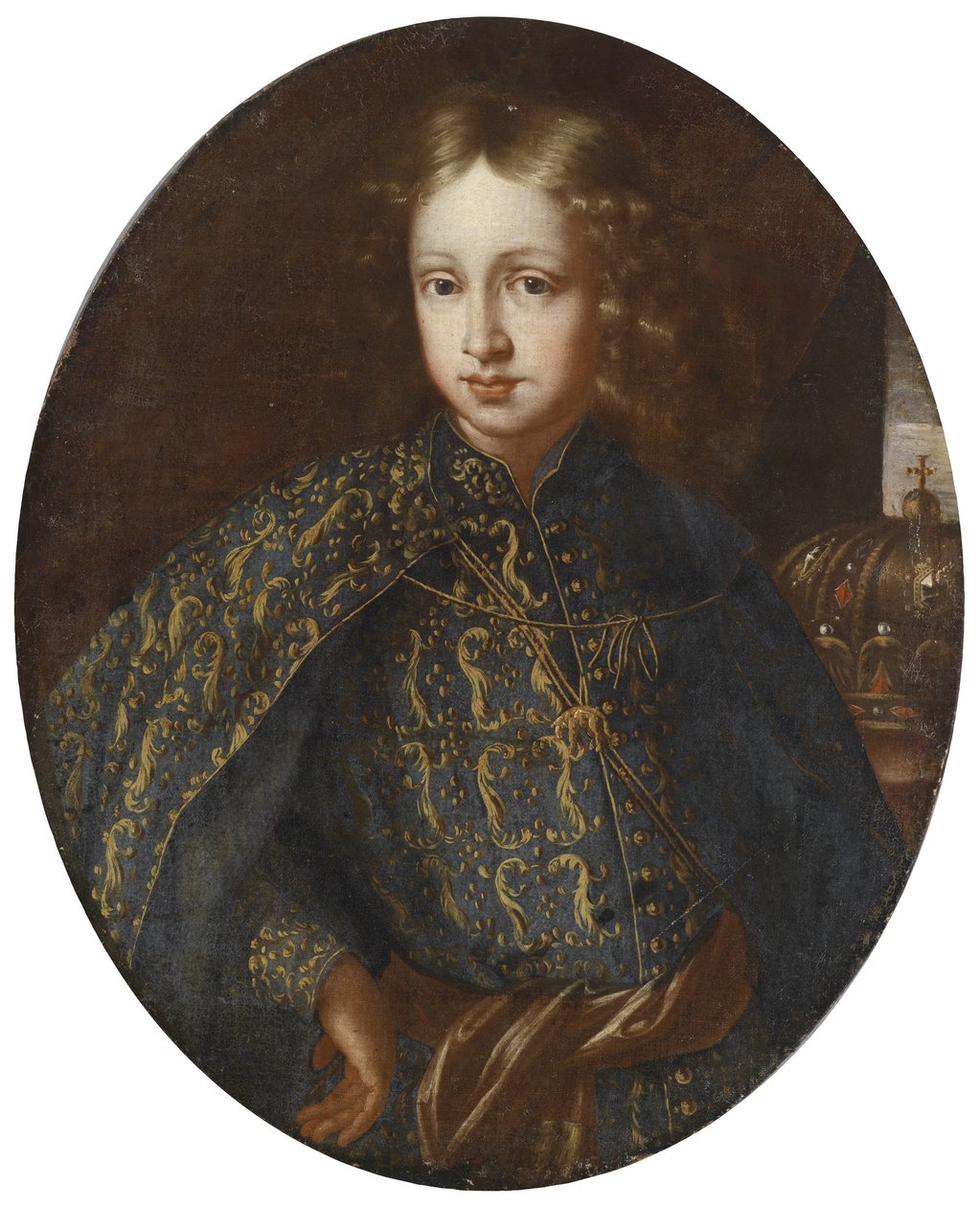 Portret van de latere keizer Joseph I. (1678-1711) als koning van Hongarije door Benjamin von Block