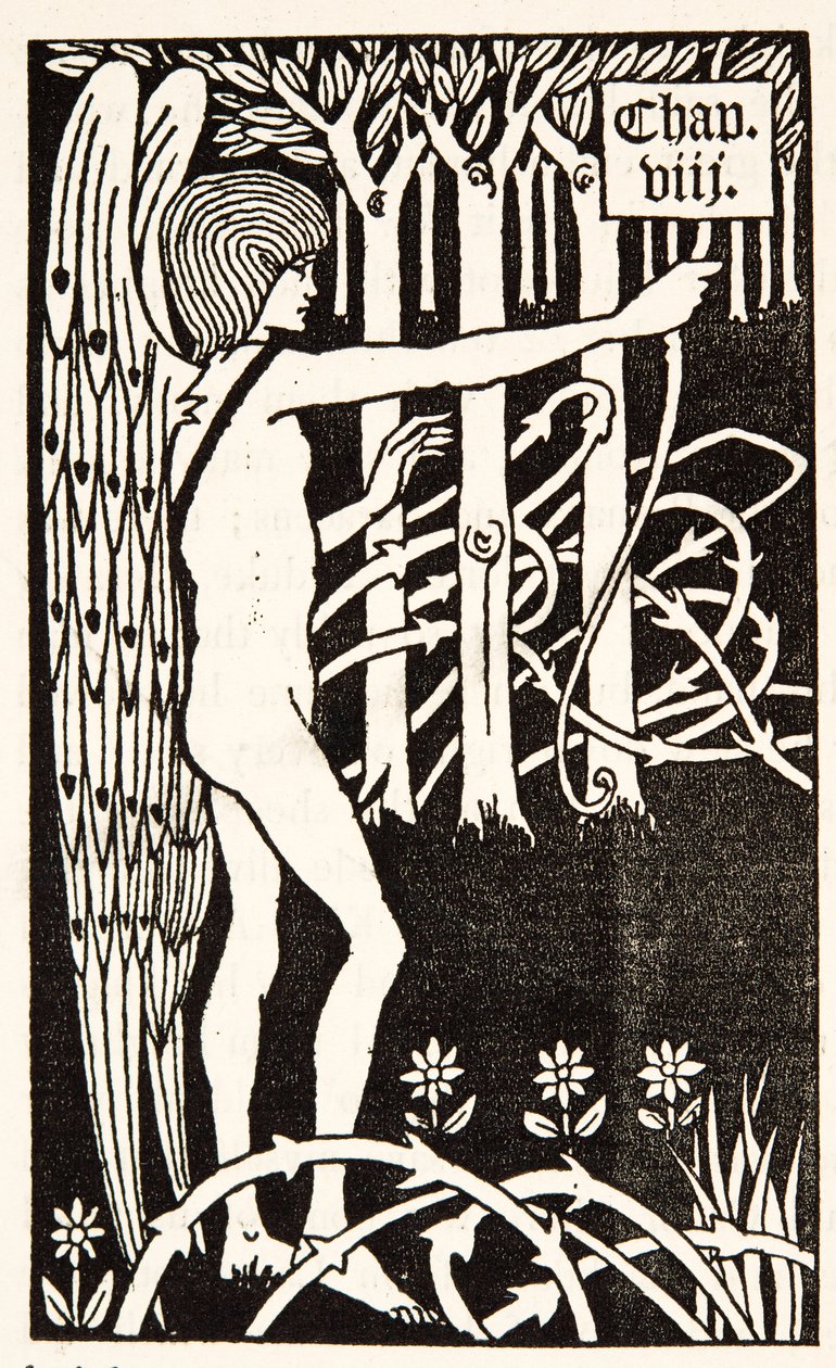 Hoofdstuk titel door Aubrey Beardsley