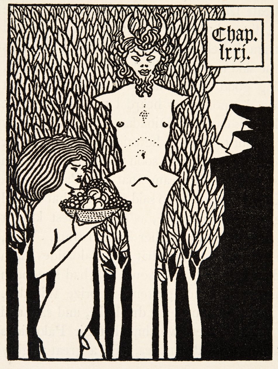 Hoofdstuk titel door Aubrey Beardsley