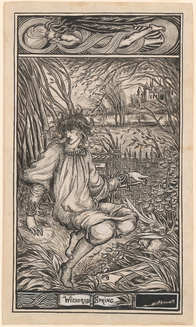 Verdorde lente door Aubrey Beardsley