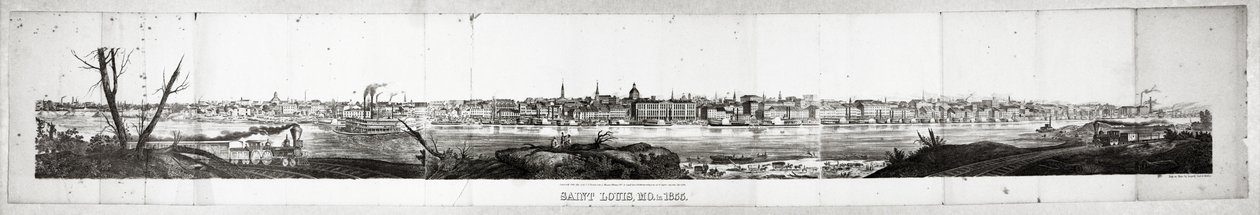 Saint Louis, MO. In 1855 door August Gast and Company