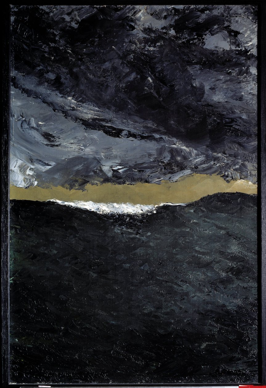 Golf VII. Schilderij door August Strindberg door August Johan Strindberg