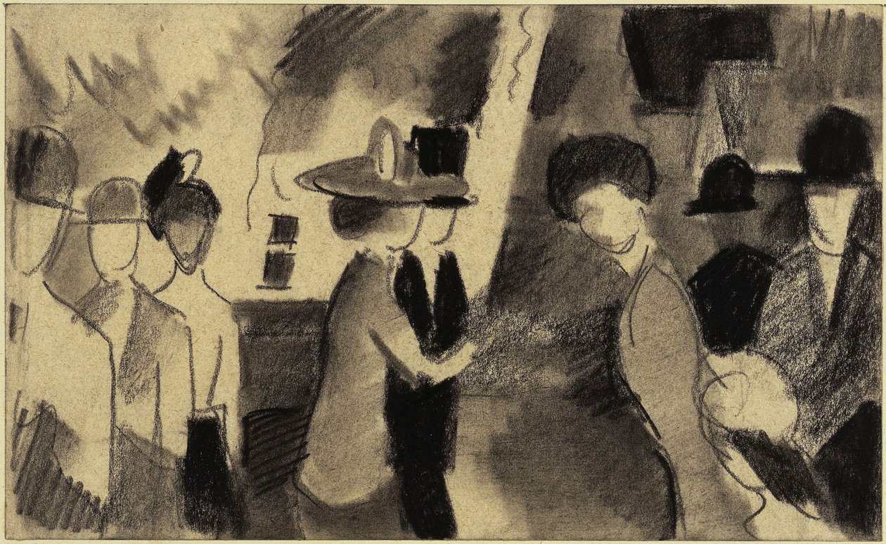 Wandeling II door August Macke
