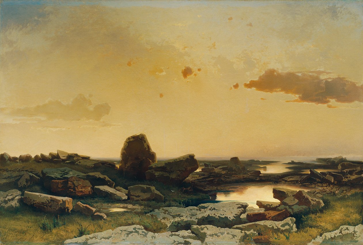 Helgoland door August Schaeffer von Wienwald