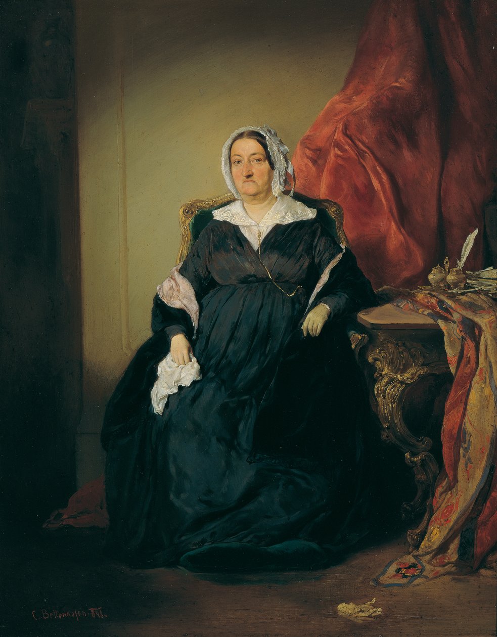 Elisabeth Imrédy, Edle von Omorovicze door August von Pettenkofen