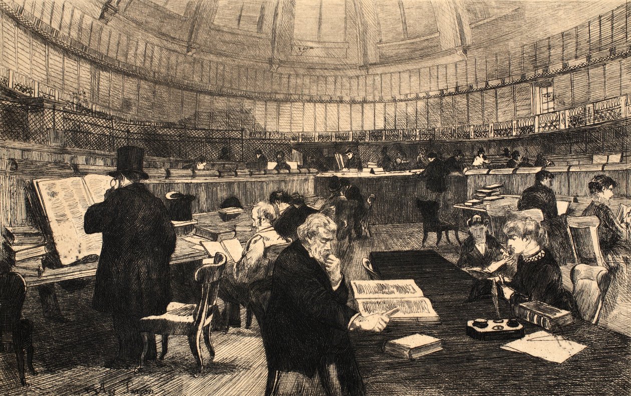 Het British Museum, illustratie uit 