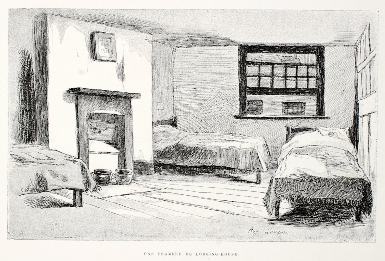 Une Chambre de lodging-house, illustratie uit 