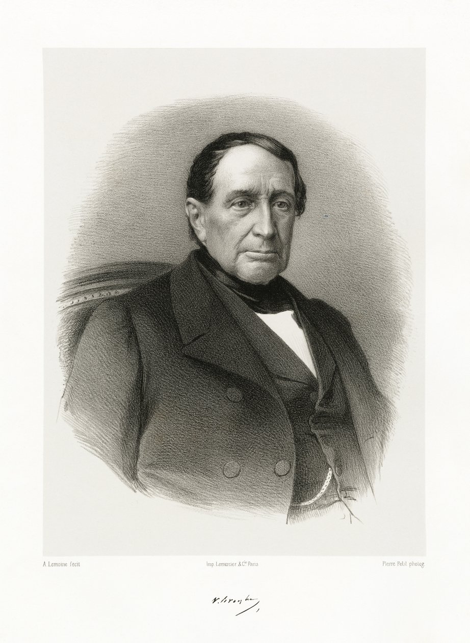 Achille-Léon-Victor de Broglie door Auguste Charles Lemoine
