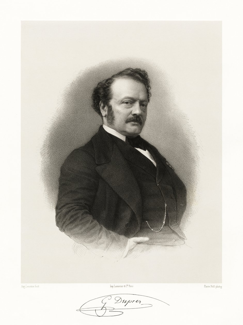 Gilbert Duprez door Auguste Charles Lemoine