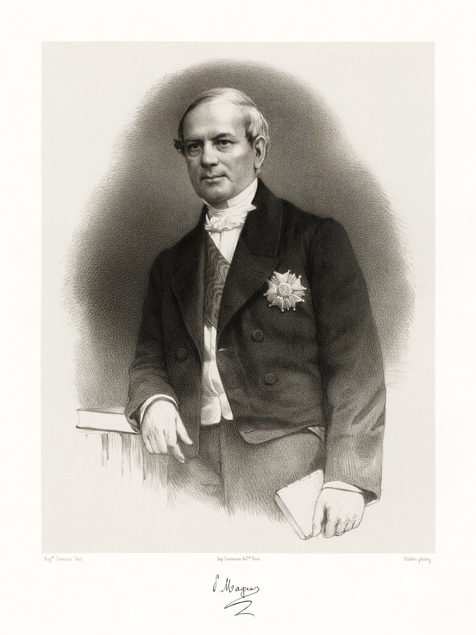 Pierre Magne door Auguste Charles Lemoine