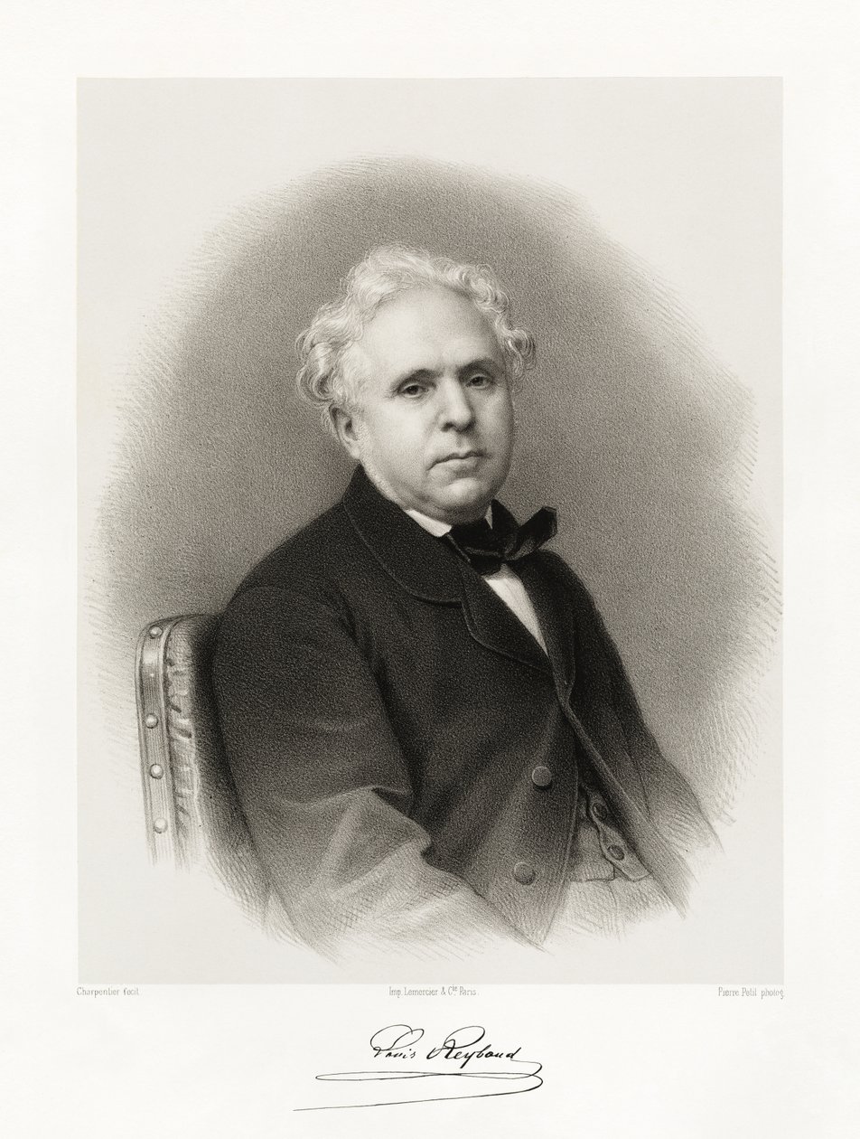 Marie Roch Louis Reybaud door Auguste Charpentier