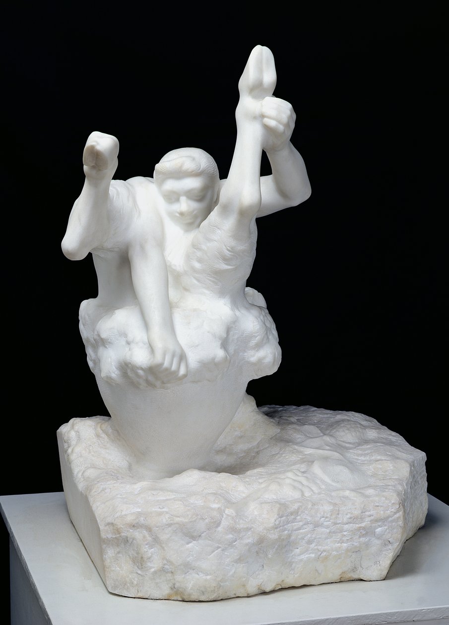 Bacchus met een vat, 1904 door Auguste Rodin