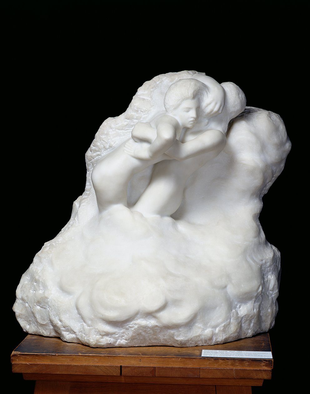 Paolo en Francesca in de Wolken, 1904 door Auguste Rodin
