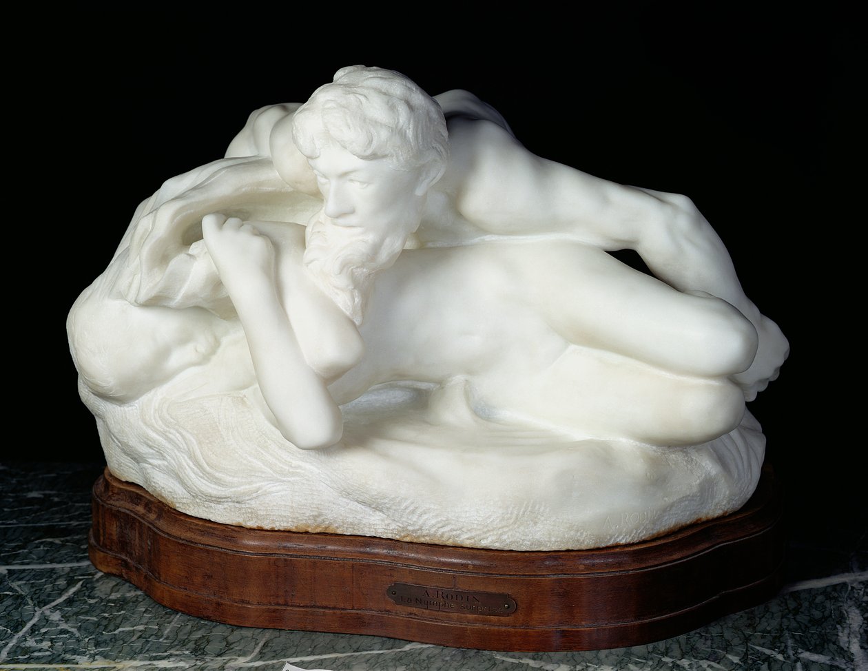Psyche-Lente, ook bekend als de Verraste Nimf, of De Lente, 1886 door Auguste Rodin