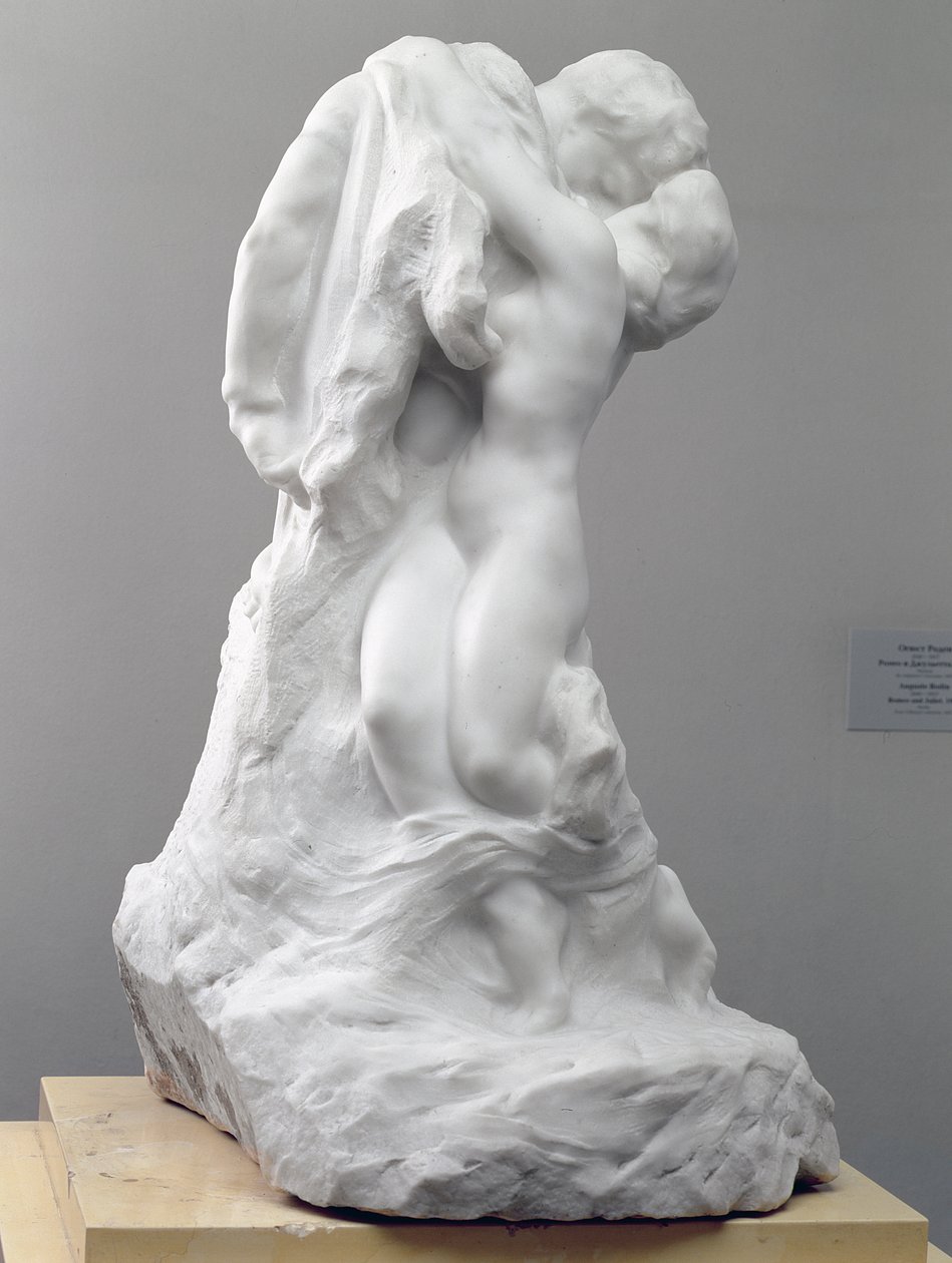 Romeo en Julia, 1905 door Auguste Rodin