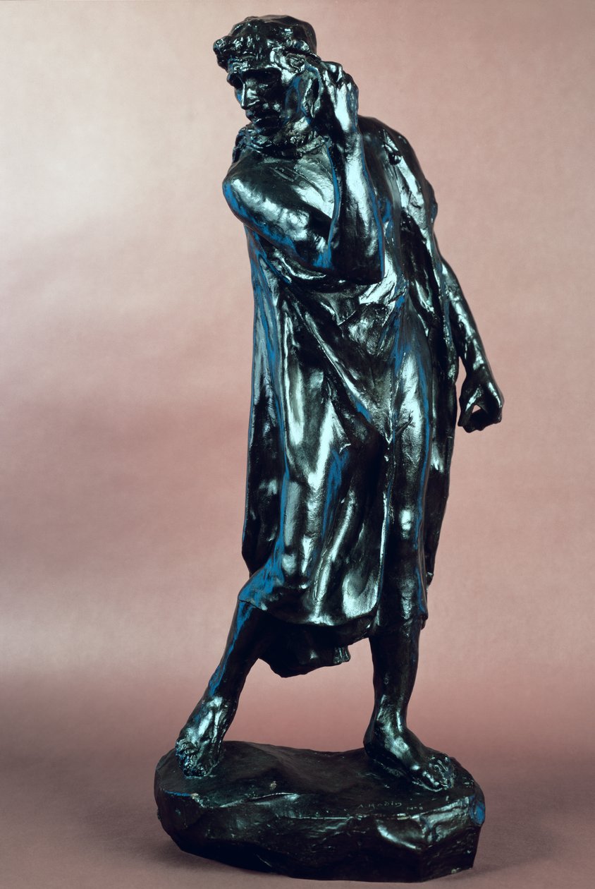 Studie voor Pierre de Wissant, van de Burgers van Calais, c.1905-10 door Auguste Rodin